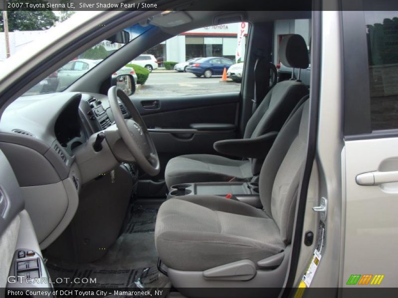 Silver Shadow Pearl / Stone 2007 Toyota Sienna LE