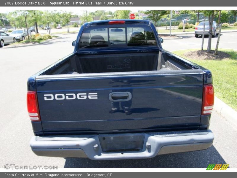 Patriot Blue Pearl / Dark Slate Gray 2002 Dodge Dakota SXT Regular Cab