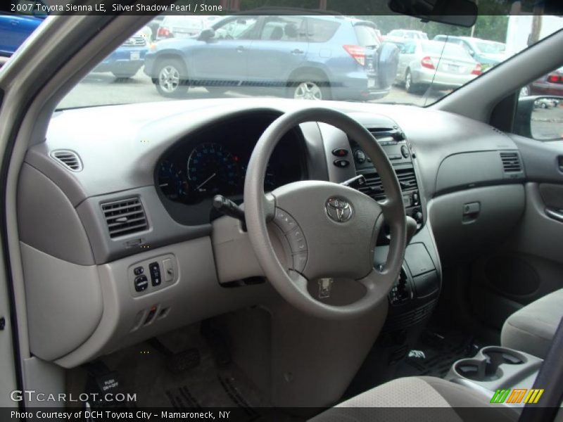Silver Shadow Pearl / Stone 2007 Toyota Sienna LE