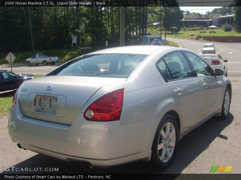 Liquid Silver Metallic / Black 2006 Nissan Maxima 3.5 SL