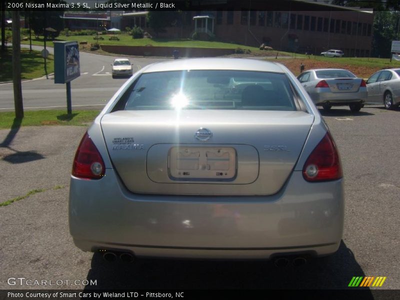 Liquid Silver Metallic / Black 2006 Nissan Maxima 3.5 SL