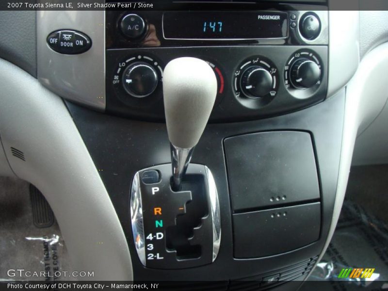 Silver Shadow Pearl / Stone 2007 Toyota Sienna LE