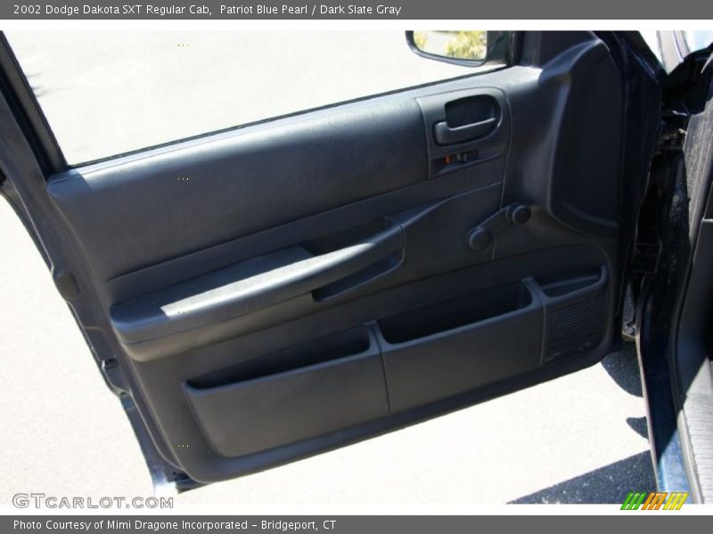 Patriot Blue Pearl / Dark Slate Gray 2002 Dodge Dakota SXT Regular Cab