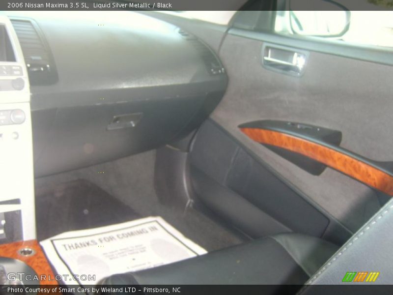 Liquid Silver Metallic / Black 2006 Nissan Maxima 3.5 SL