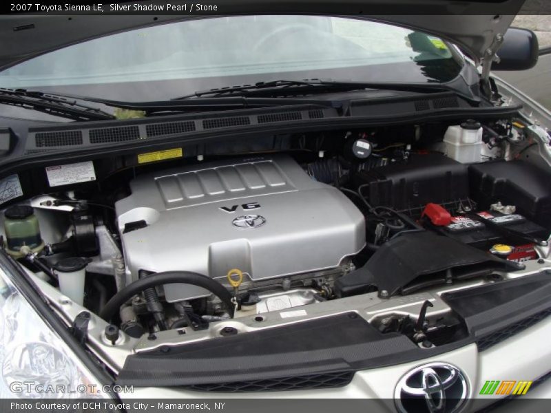 Silver Shadow Pearl / Stone 2007 Toyota Sienna LE