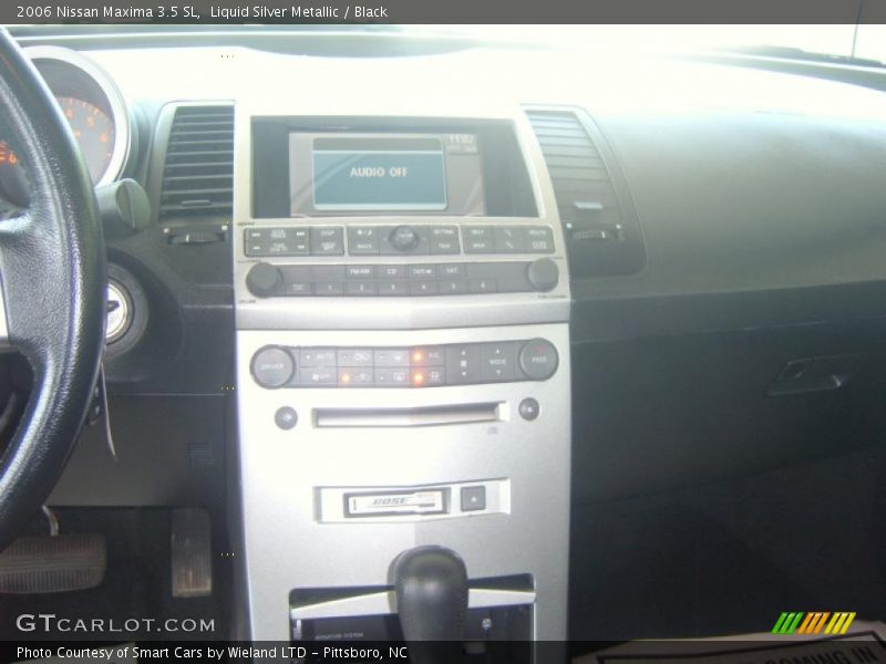 Liquid Silver Metallic / Black 2006 Nissan Maxima 3.5 SL