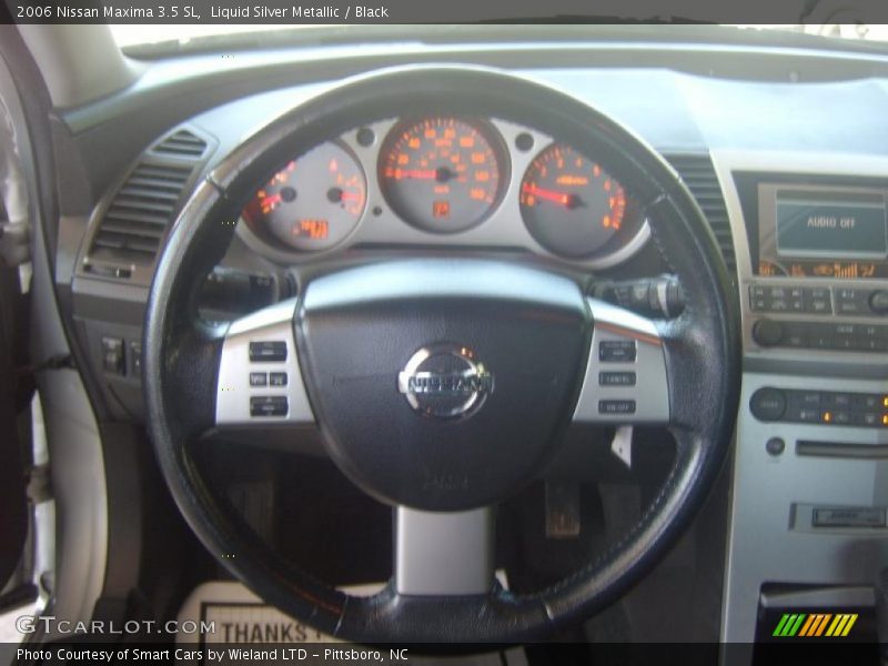 Liquid Silver Metallic / Black 2006 Nissan Maxima 3.5 SL