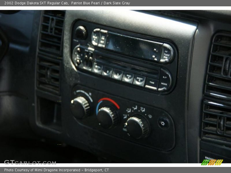 Patriot Blue Pearl / Dark Slate Gray 2002 Dodge Dakota SXT Regular Cab