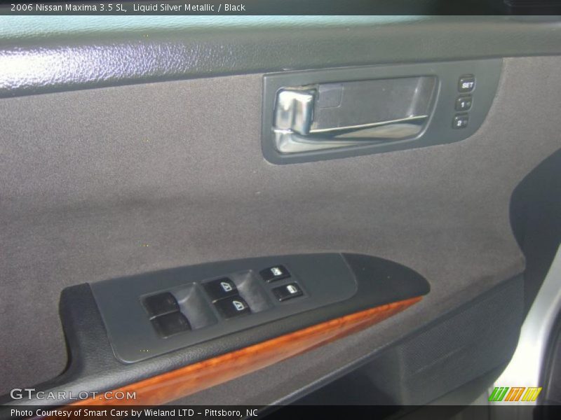 Liquid Silver Metallic / Black 2006 Nissan Maxima 3.5 SL