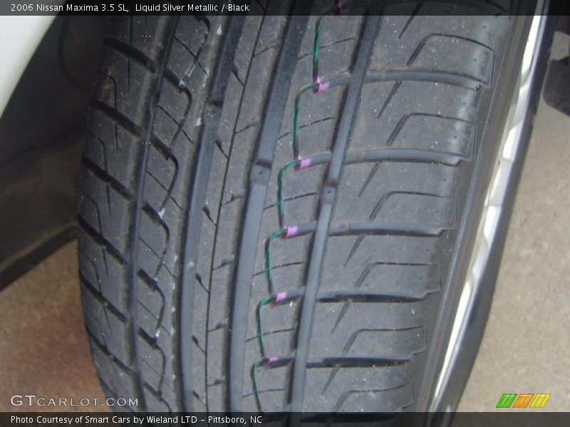 Liquid Silver Metallic / Black 2006 Nissan Maxima 3.5 SL