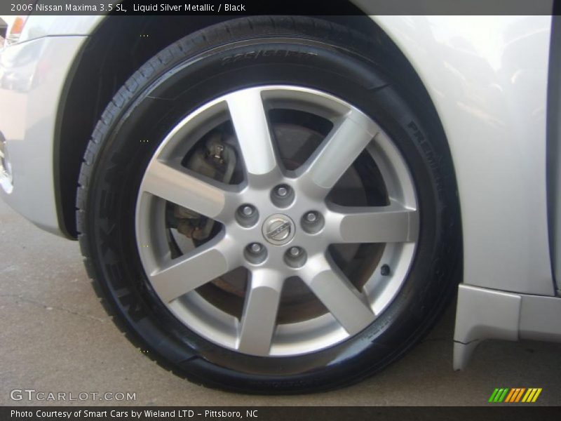 Liquid Silver Metallic / Black 2006 Nissan Maxima 3.5 SL