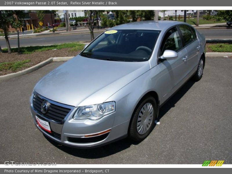 Reflex Silver Metallic / Black 2007 Volkswagen Passat 2.0T Sedan