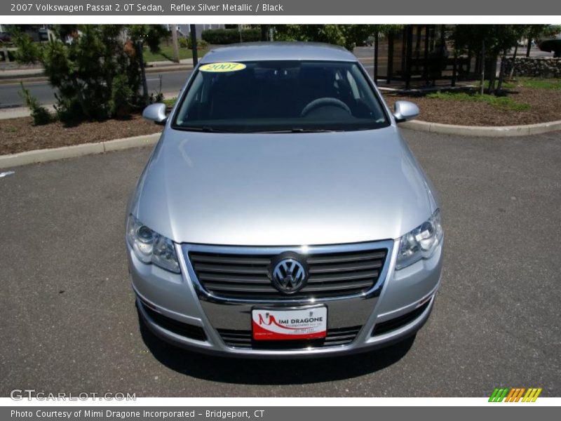 Reflex Silver Metallic / Black 2007 Volkswagen Passat 2.0T Sedan