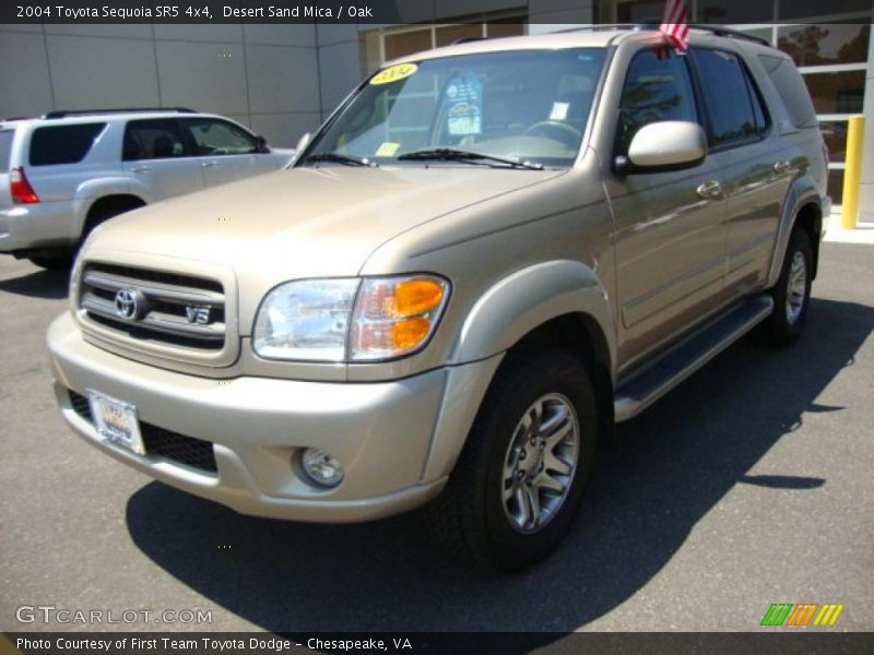 Desert Sand Mica / Oak 2004 Toyota Sequoia SR5 4x4
