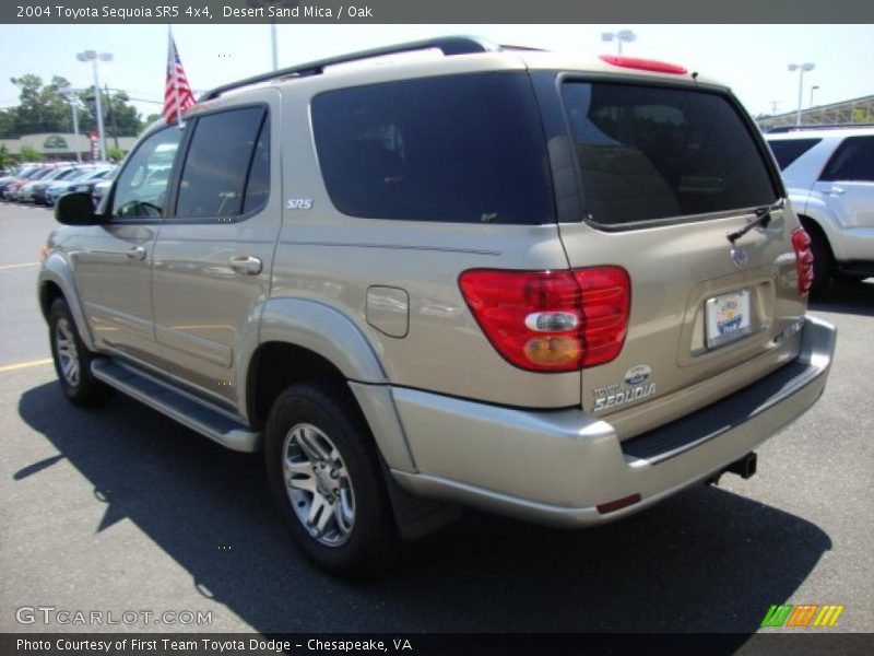 Desert Sand Mica / Oak 2004 Toyota Sequoia SR5 4x4