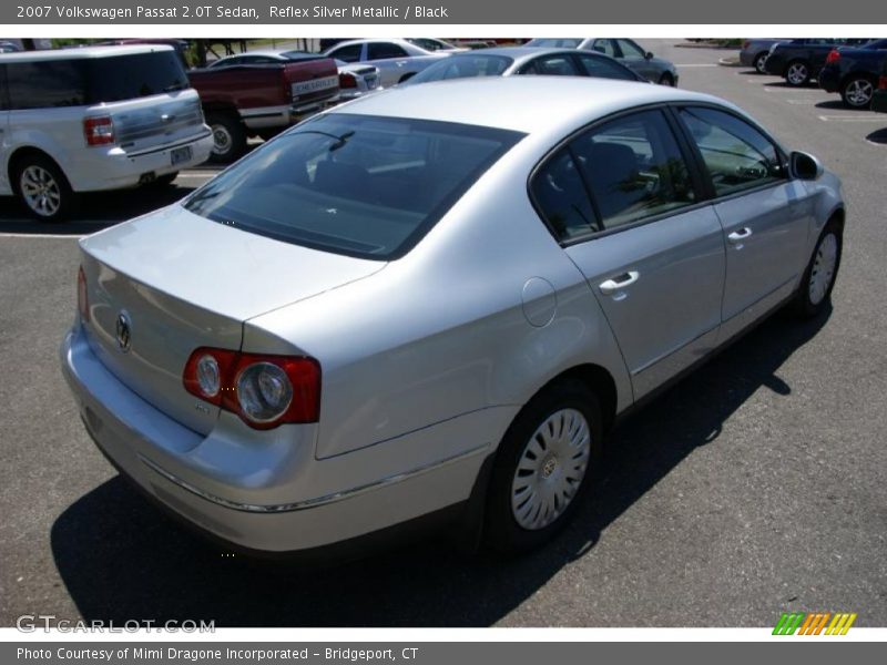 Reflex Silver Metallic / Black 2007 Volkswagen Passat 2.0T Sedan