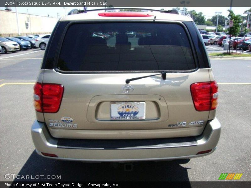 Desert Sand Mica / Oak 2004 Toyota Sequoia SR5 4x4