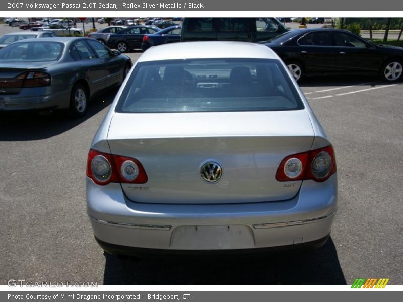 Reflex Silver Metallic / Black 2007 Volkswagen Passat 2.0T Sedan