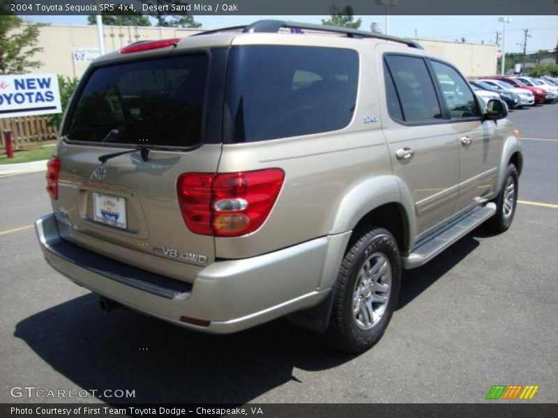 Desert Sand Mica / Oak 2004 Toyota Sequoia SR5 4x4