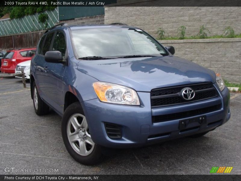 Pacific Blue Metallic / Ash Gray 2009 Toyota RAV4 4WD