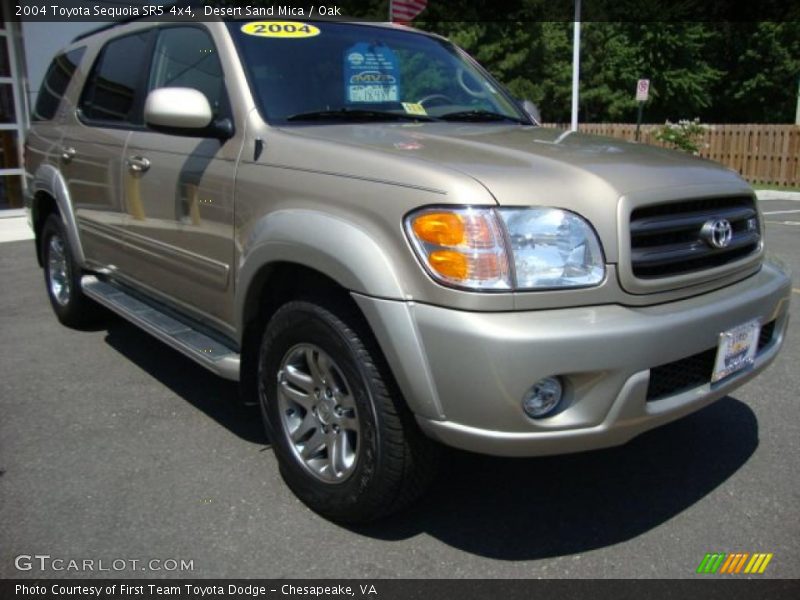 Desert Sand Mica / Oak 2004 Toyota Sequoia SR5 4x4