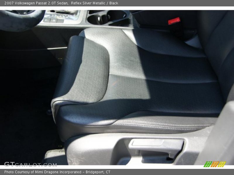 Reflex Silver Metallic / Black 2007 Volkswagen Passat 2.0T Sedan