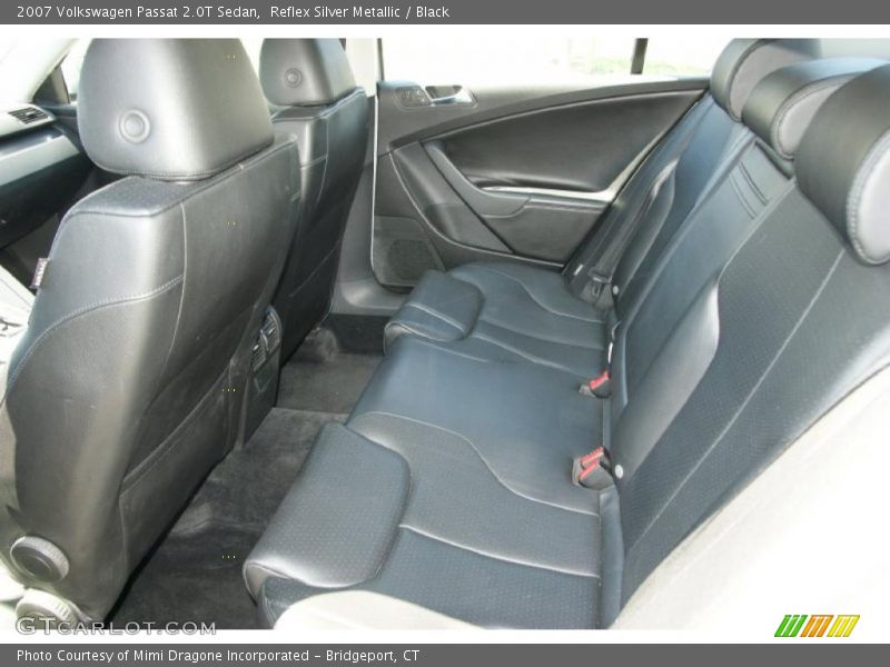 Reflex Silver Metallic / Black 2007 Volkswagen Passat 2.0T Sedan