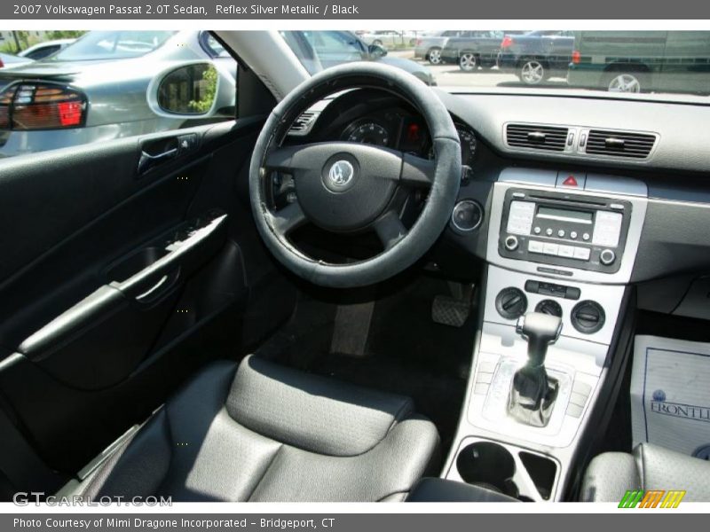 Reflex Silver Metallic / Black 2007 Volkswagen Passat 2.0T Sedan