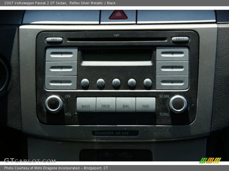 Reflex Silver Metallic / Black 2007 Volkswagen Passat 2.0T Sedan