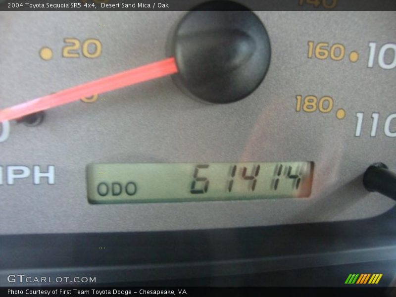 Desert Sand Mica / Oak 2004 Toyota Sequoia SR5 4x4