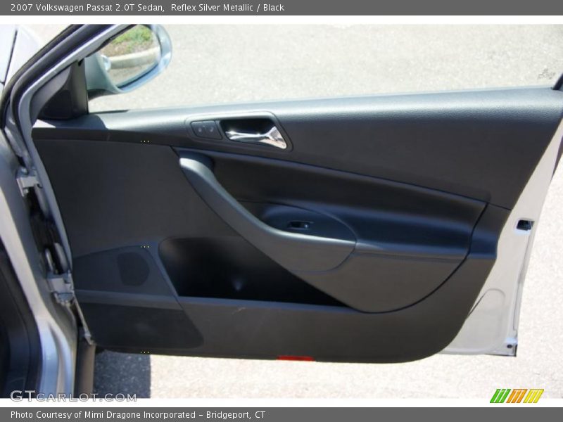 Reflex Silver Metallic / Black 2007 Volkswagen Passat 2.0T Sedan