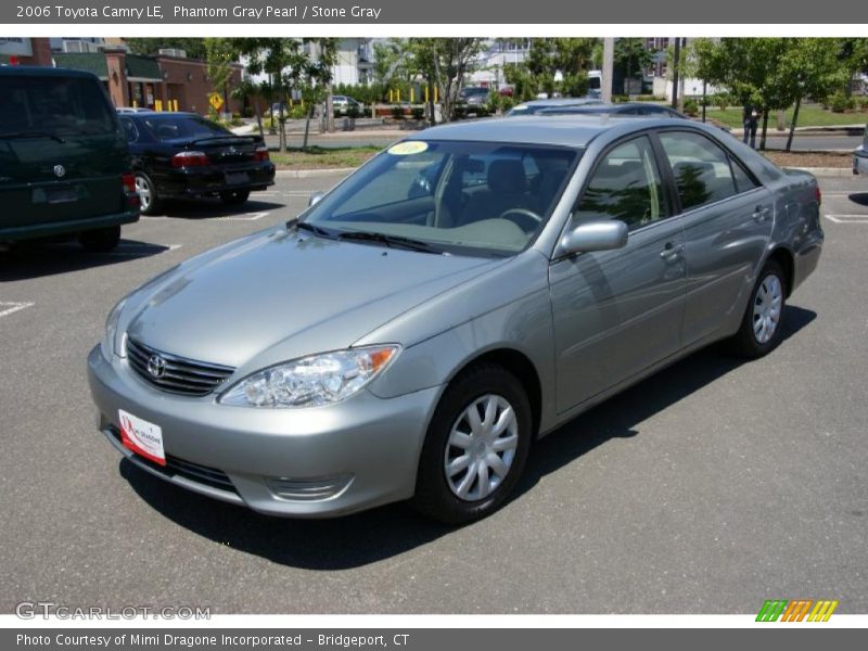 Phantom Gray Pearl / Stone Gray 2006 Toyota Camry LE
