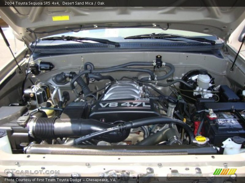 Desert Sand Mica / Oak 2004 Toyota Sequoia SR5 4x4