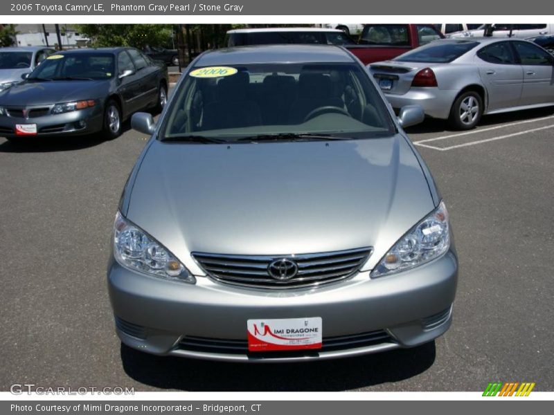 Phantom Gray Pearl / Stone Gray 2006 Toyota Camry LE