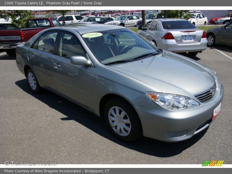 Phantom Gray Pearl / Stone Gray 2006 Toyota Camry LE
