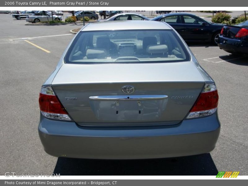 Phantom Gray Pearl / Stone Gray 2006 Toyota Camry LE