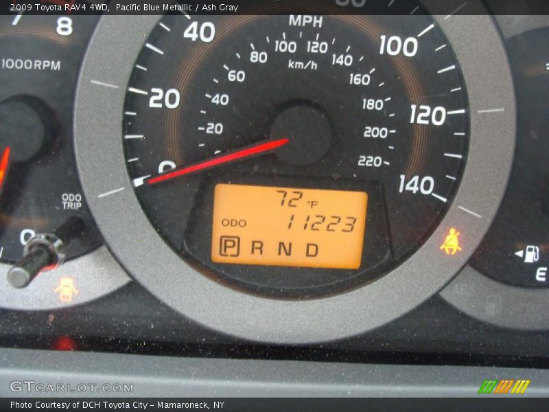 Pacific Blue Metallic / Ash Gray 2009 Toyota RAV4 4WD