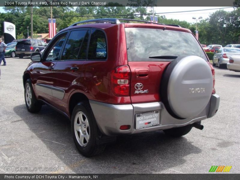 Salsa Red Pearl / Dark Charcoal 2004 Toyota RAV4 4WD