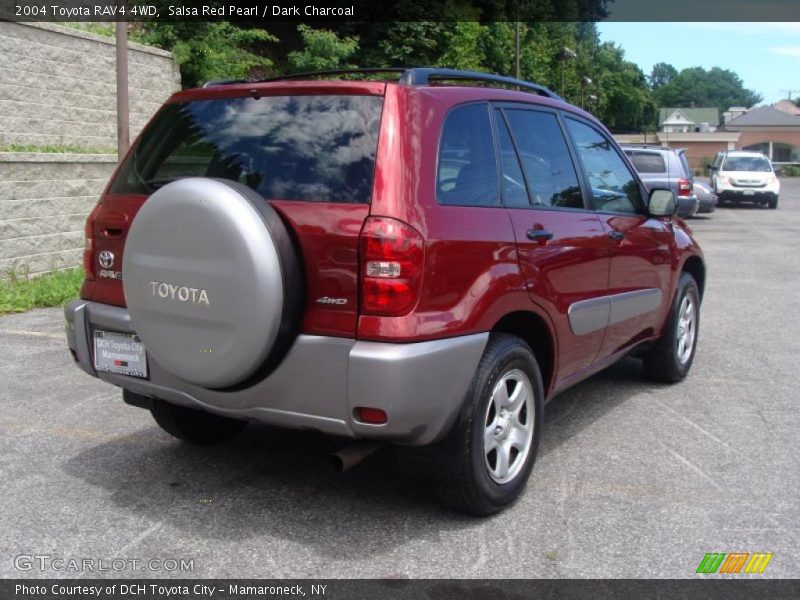 Salsa Red Pearl / Dark Charcoal 2004 Toyota RAV4 4WD