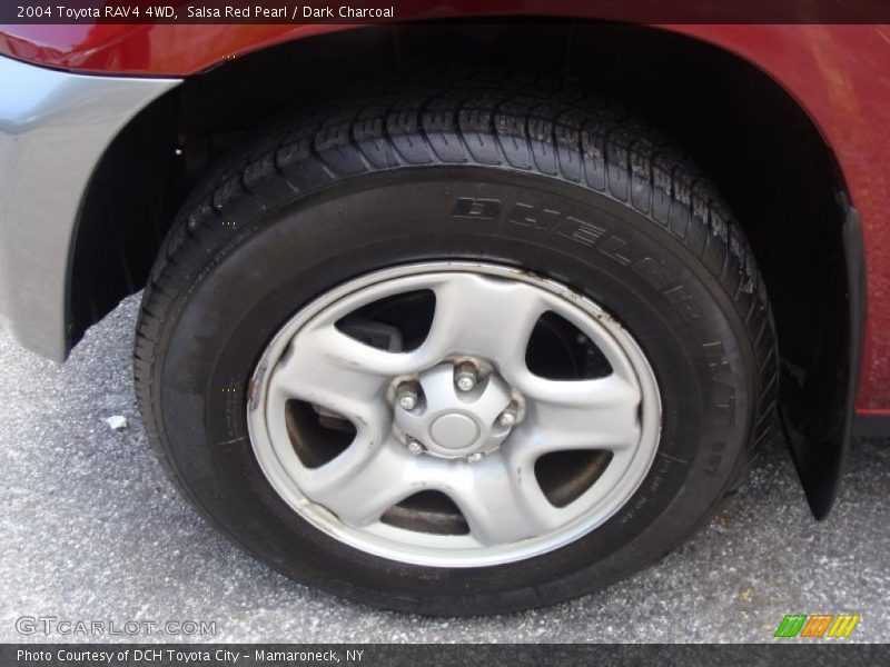 Salsa Red Pearl / Dark Charcoal 2004 Toyota RAV4 4WD
