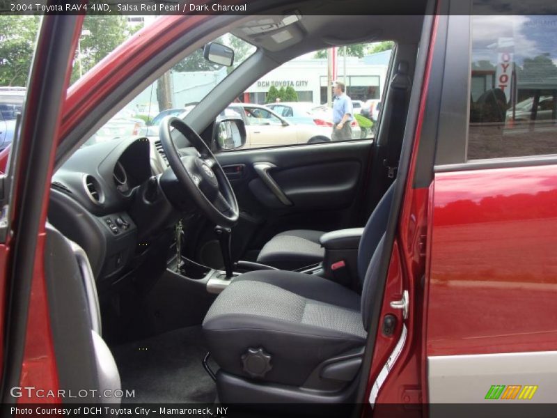 Salsa Red Pearl / Dark Charcoal 2004 Toyota RAV4 4WD