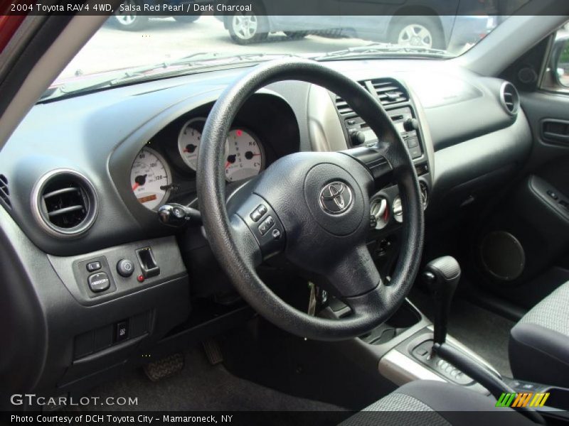 Salsa Red Pearl / Dark Charcoal 2004 Toyota RAV4 4WD