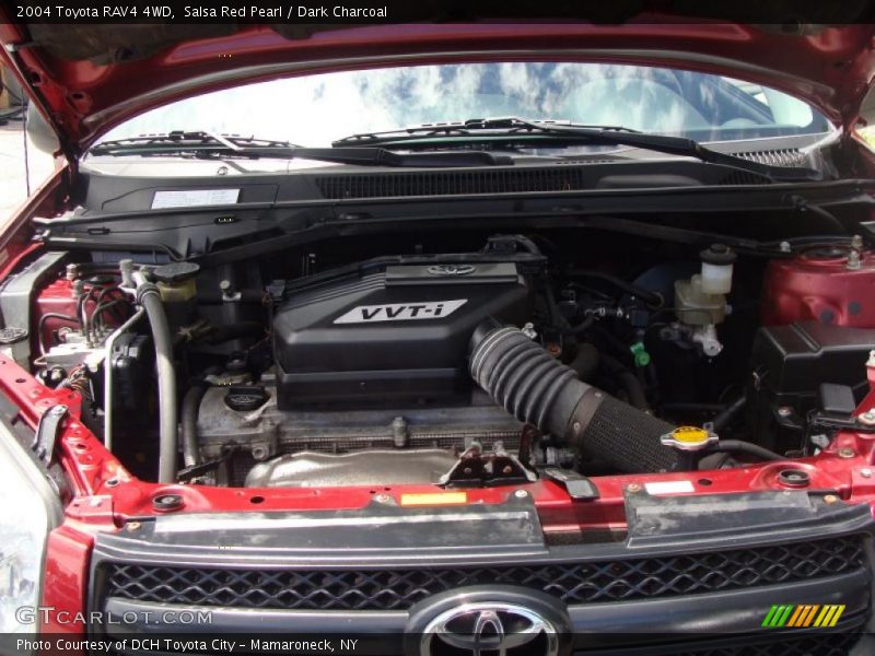 Salsa Red Pearl / Dark Charcoal 2004 Toyota RAV4 4WD