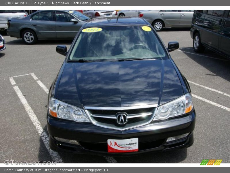 Nighthawk Black Pearl / Parchment 2003 Acura TL 3.2 Type S