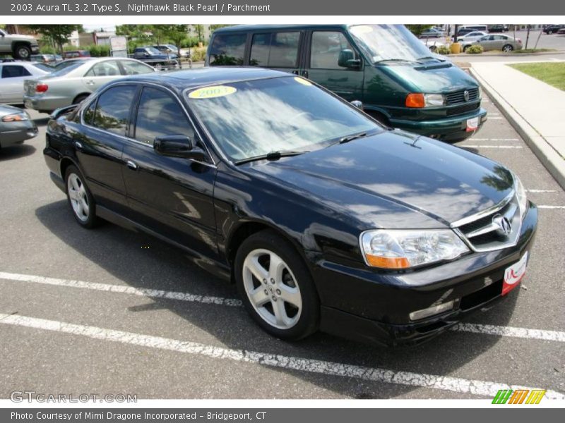 Nighthawk Black Pearl / Parchment 2003 Acura TL 3.2 Type S