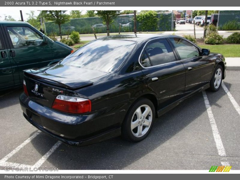 Nighthawk Black Pearl / Parchment 2003 Acura TL 3.2 Type S