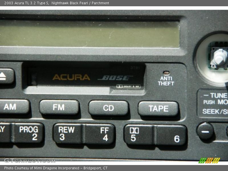 Nighthawk Black Pearl / Parchment 2003 Acura TL 3.2 Type S
