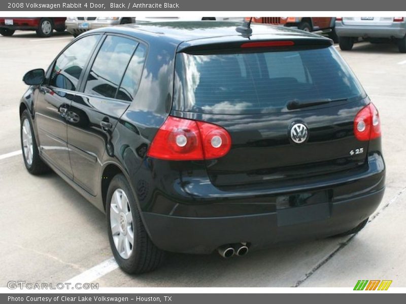 Black / Anthracite Black 2008 Volkswagen Rabbit 4 Door