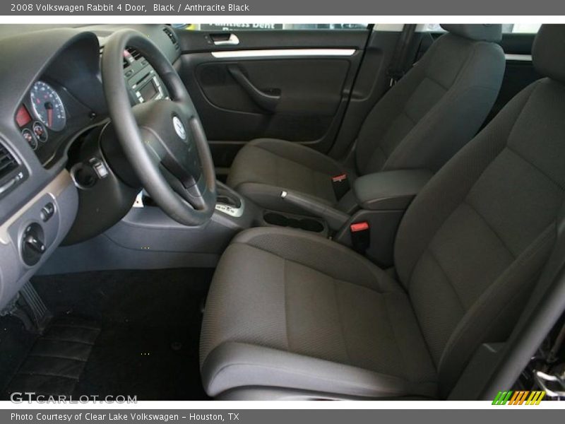 Black / Anthracite Black 2008 Volkswagen Rabbit 4 Door