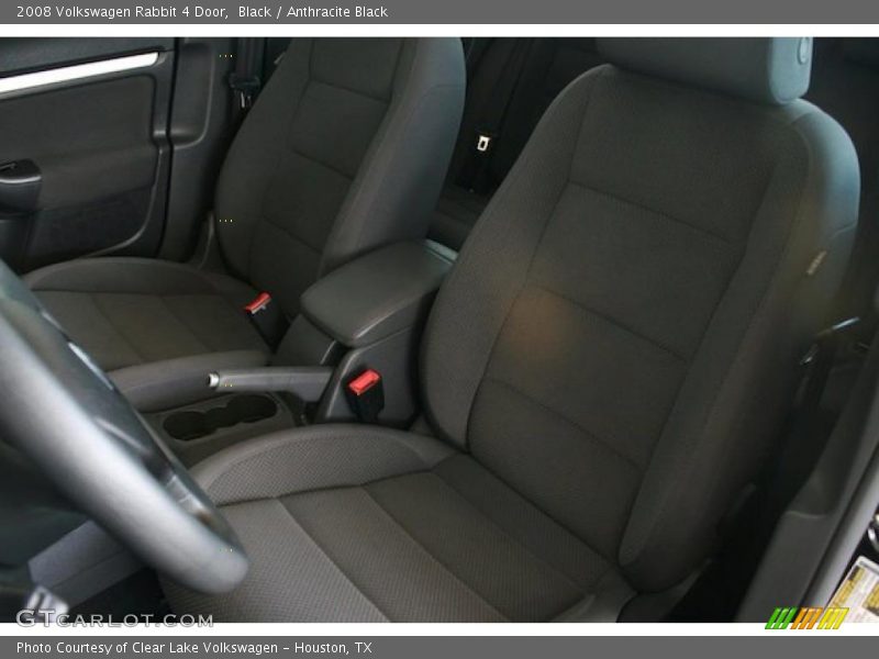 Black / Anthracite Black 2008 Volkswagen Rabbit 4 Door